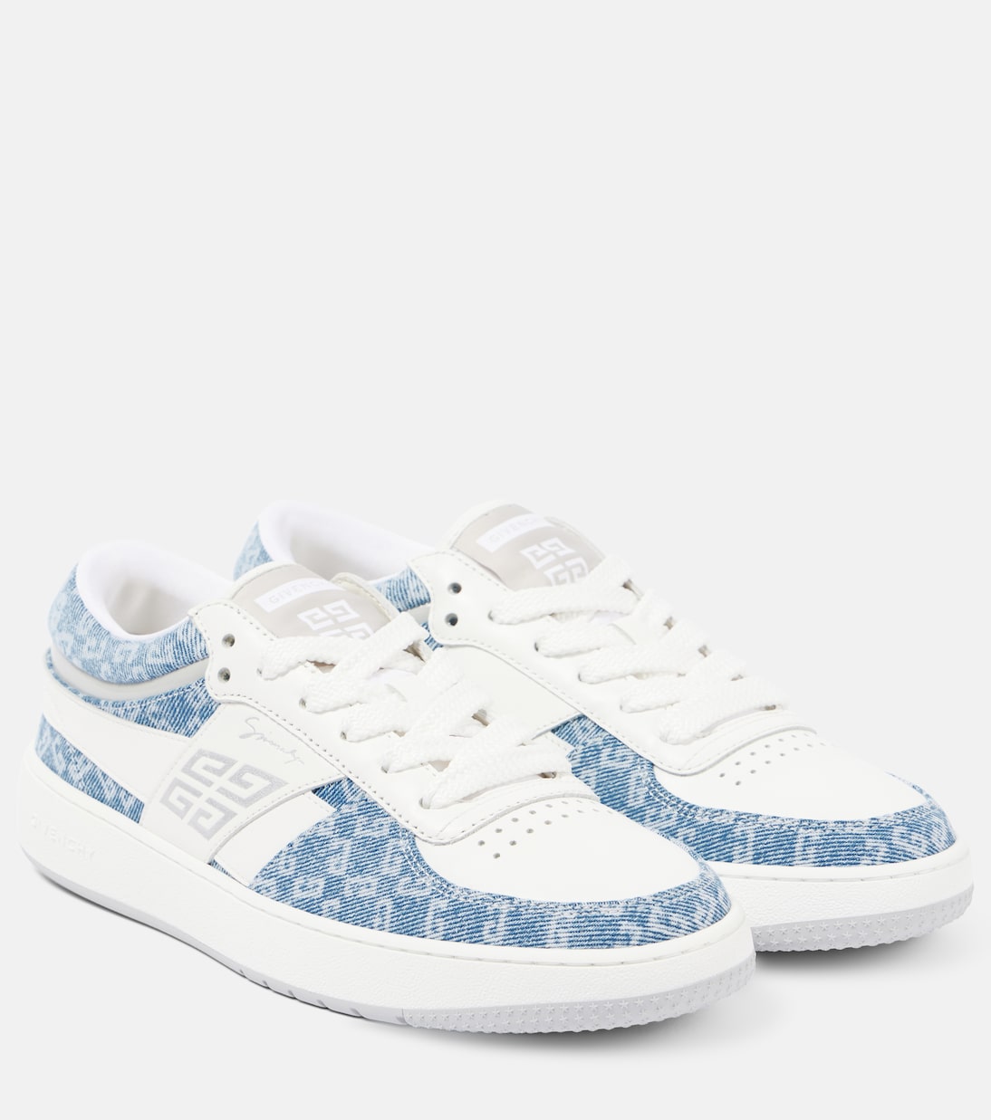 Baskets G Move en cuir et jean | Givenchy