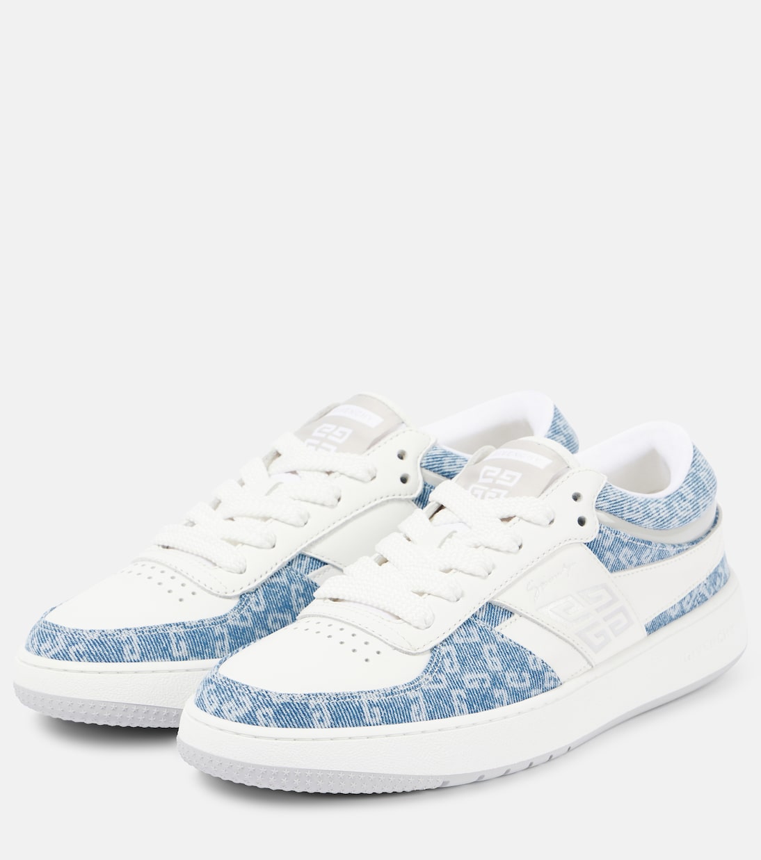 Baskets G Move en cuir et jean | Givenchy