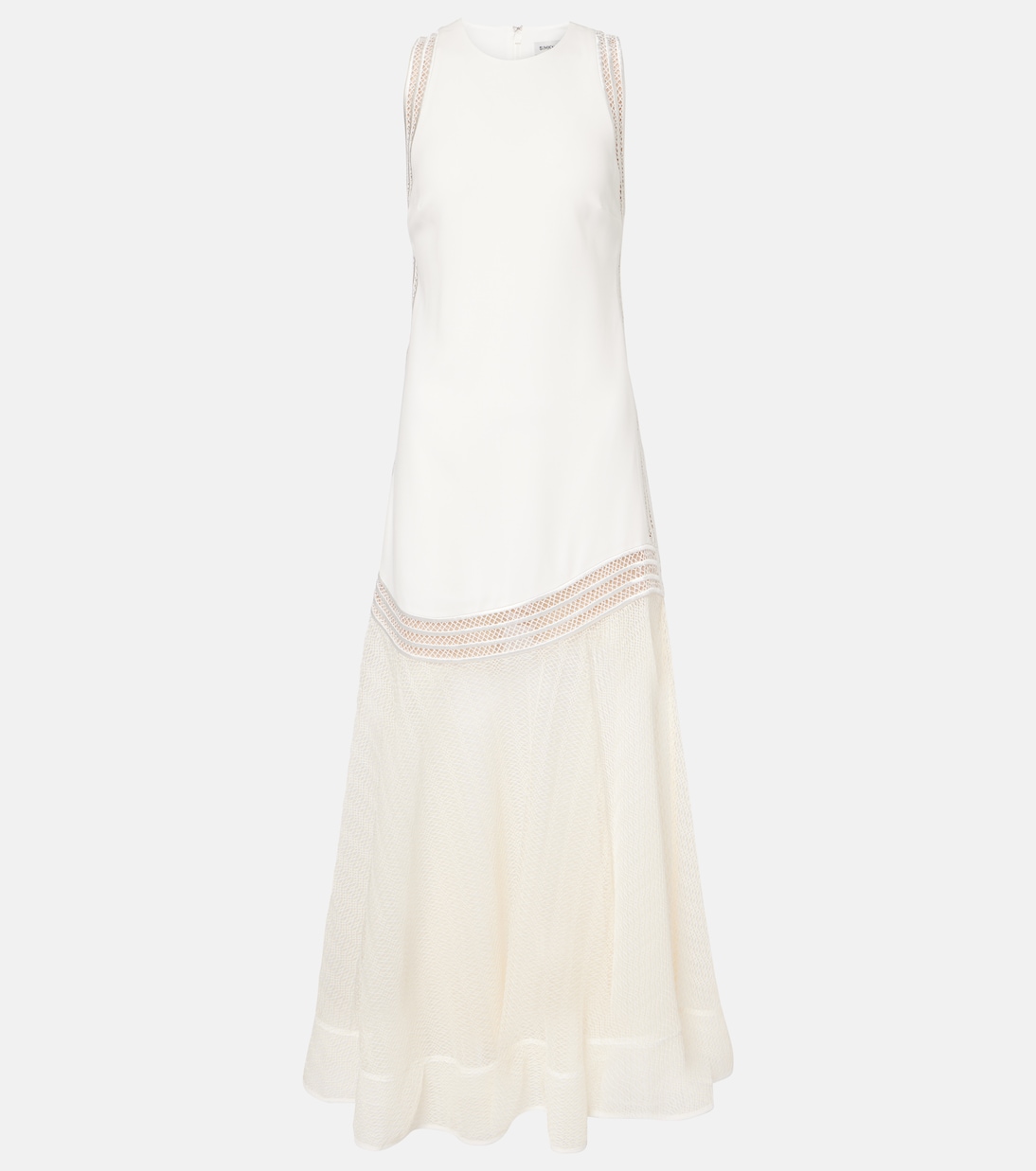 Maxikleid Zakaria mit Mesh | Simkhai