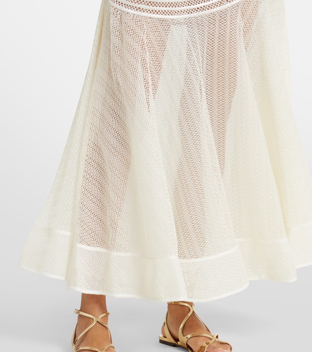 Maxikleid Zakaria mit Mesh | Simkhai