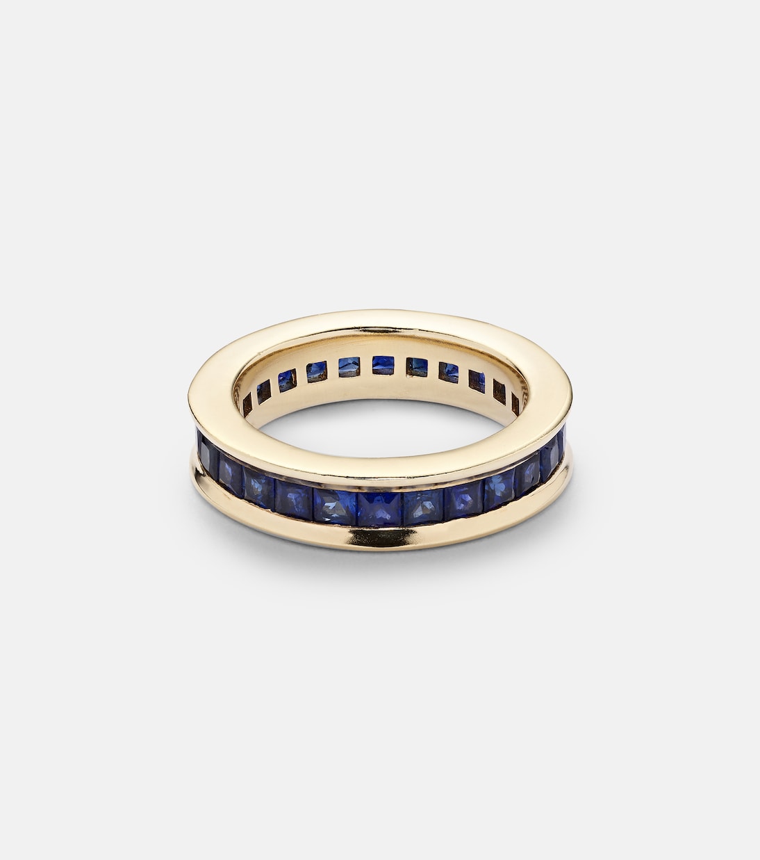 Bague Ivy Eternity en or 18 ct et saphirs | Octavia Elizabeth