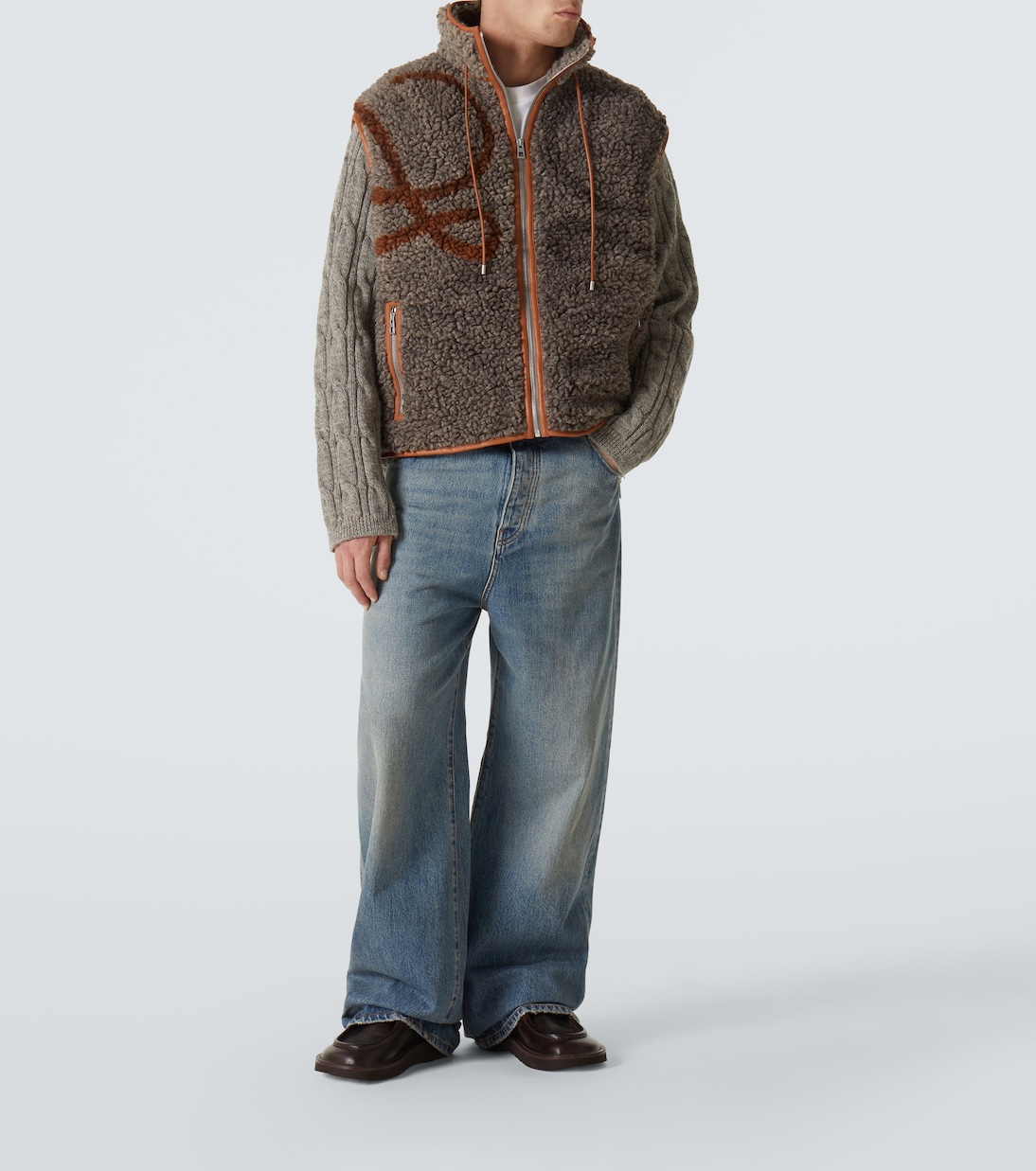 Weste Anagram aus Teddyfleece | Loewe