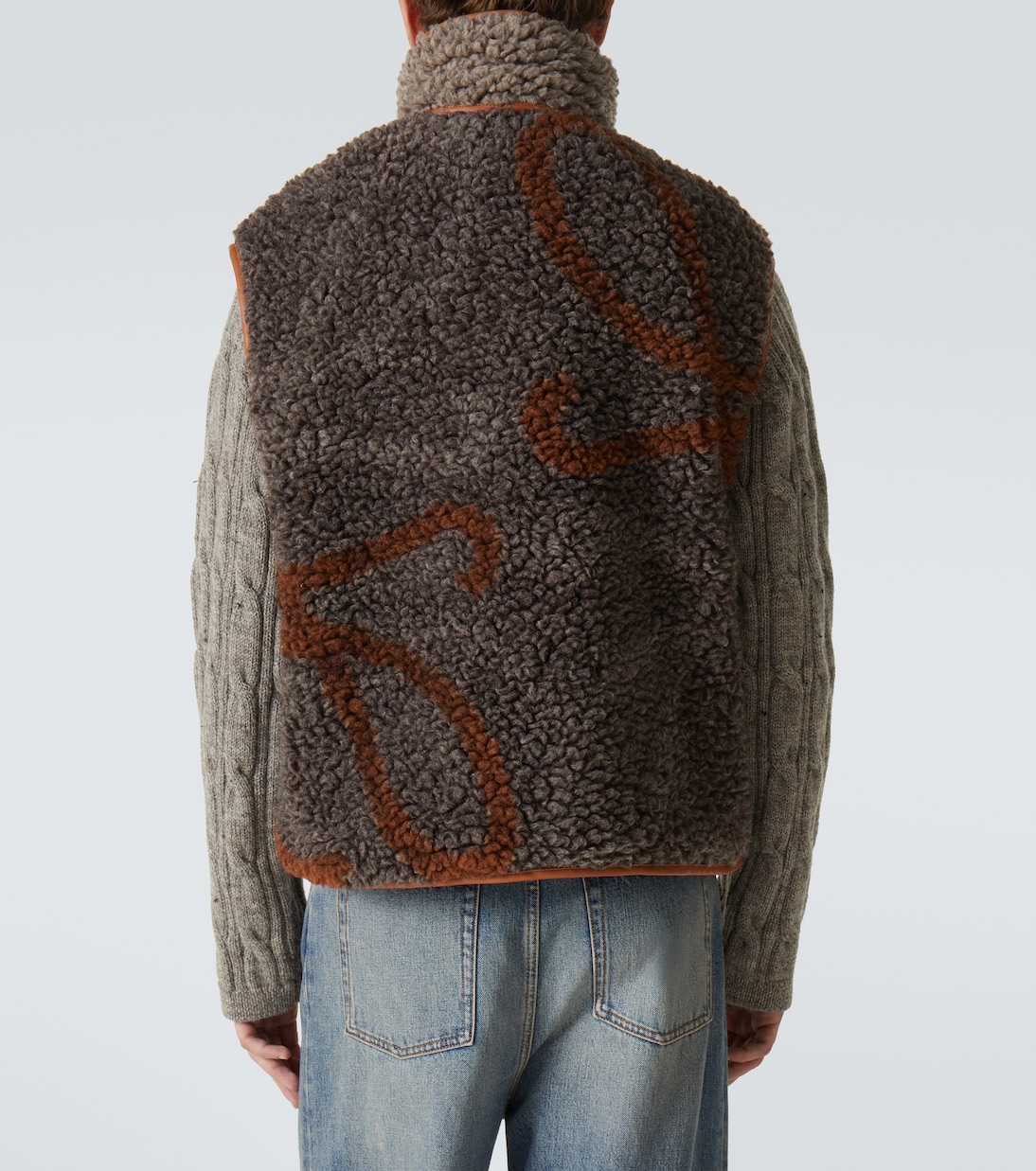 Weste Anagram aus Teddyfleece | Loewe