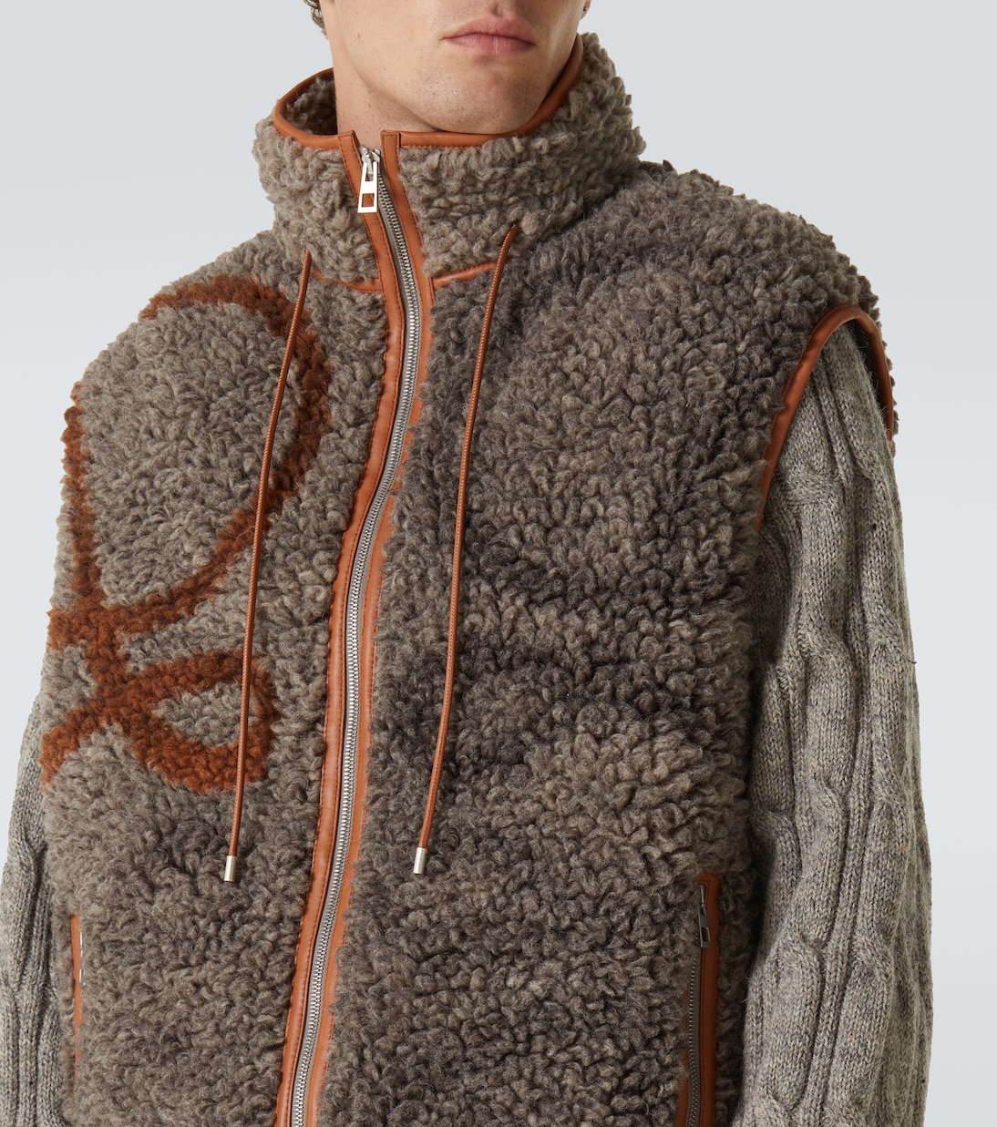 Weste Anagram aus Teddyfleece | Loewe