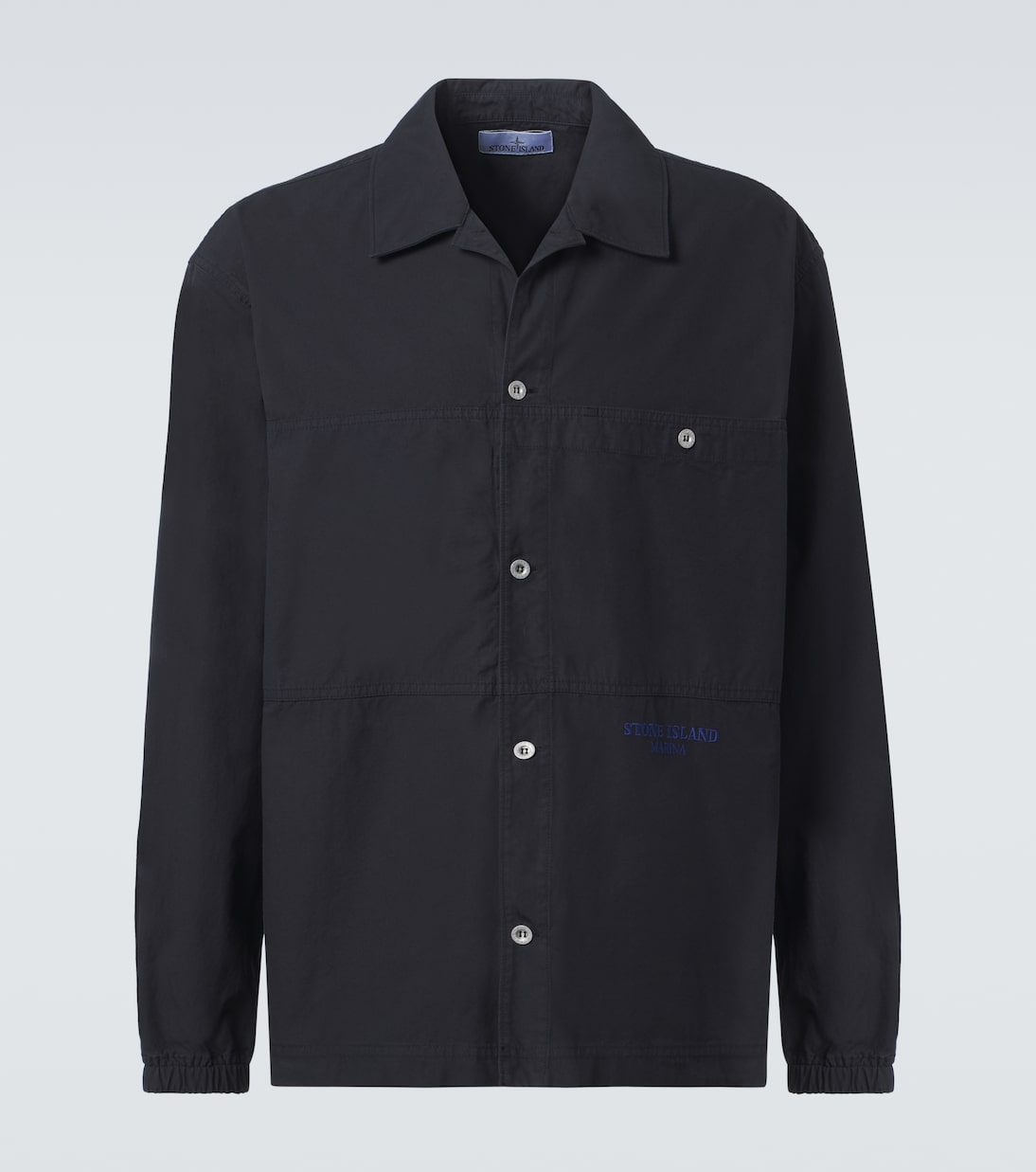 Hemdjacke Marina aus Baumwoll-Canvas | Stone Island