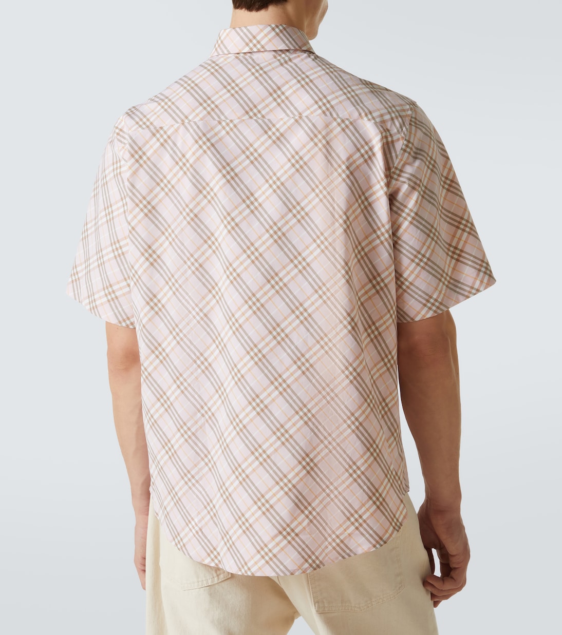 Camicia bowling Burberry Check in cotone | Burberry