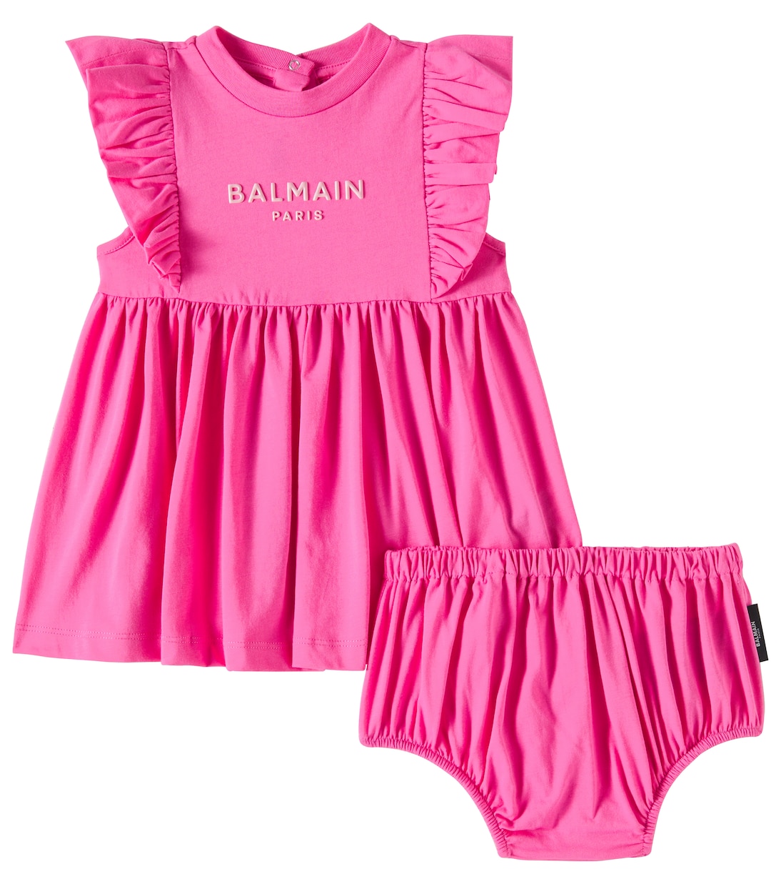 Baby Set aus Kleid und Höschen | Balmain Kids