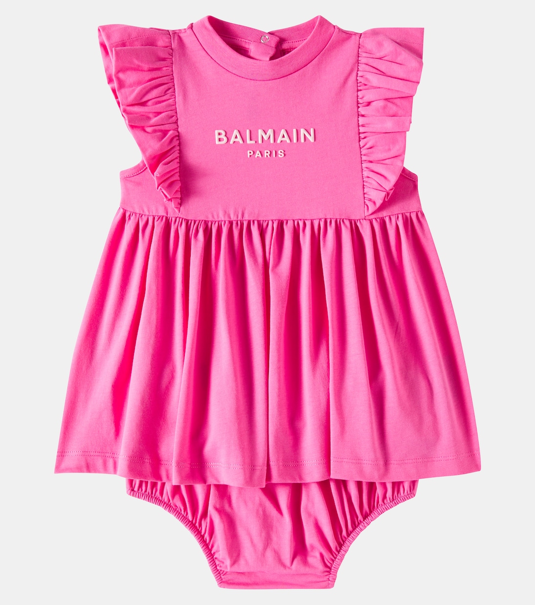 Baby Set aus Kleid und Höschen | Balmain Kids