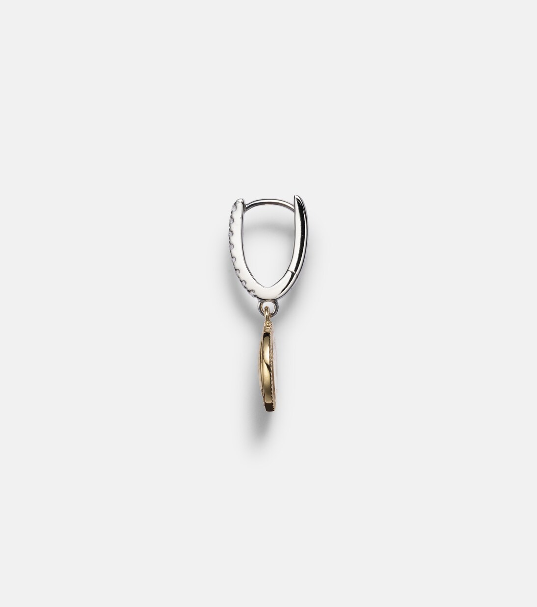 Boucle d'oreille unique Vivacity Mini en or 18 ct et diamants | FoundRae