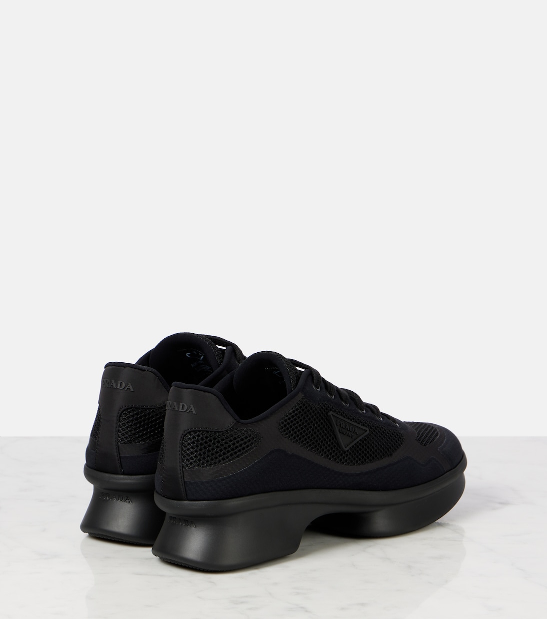 Sneakers in Re-Nylon e mesh | Prada