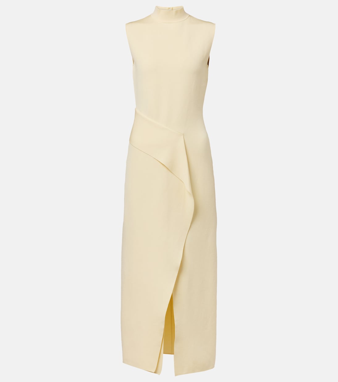 Draped asymmetric midi dress | Roland Mouret