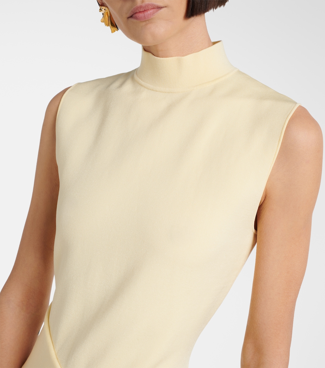 Draped asymmetric midi dress | Roland Mouret