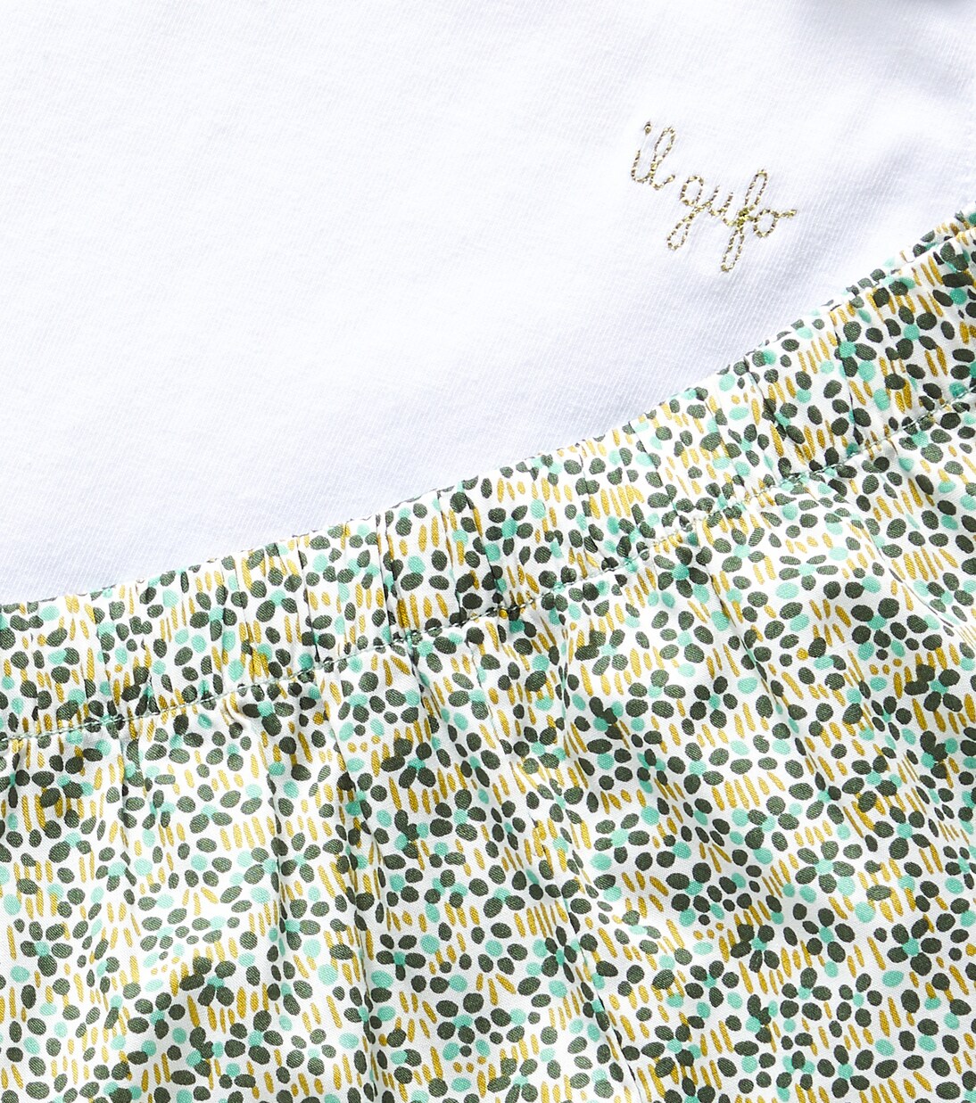 Bebé - set de camiseta y pantalones | Il Gufo