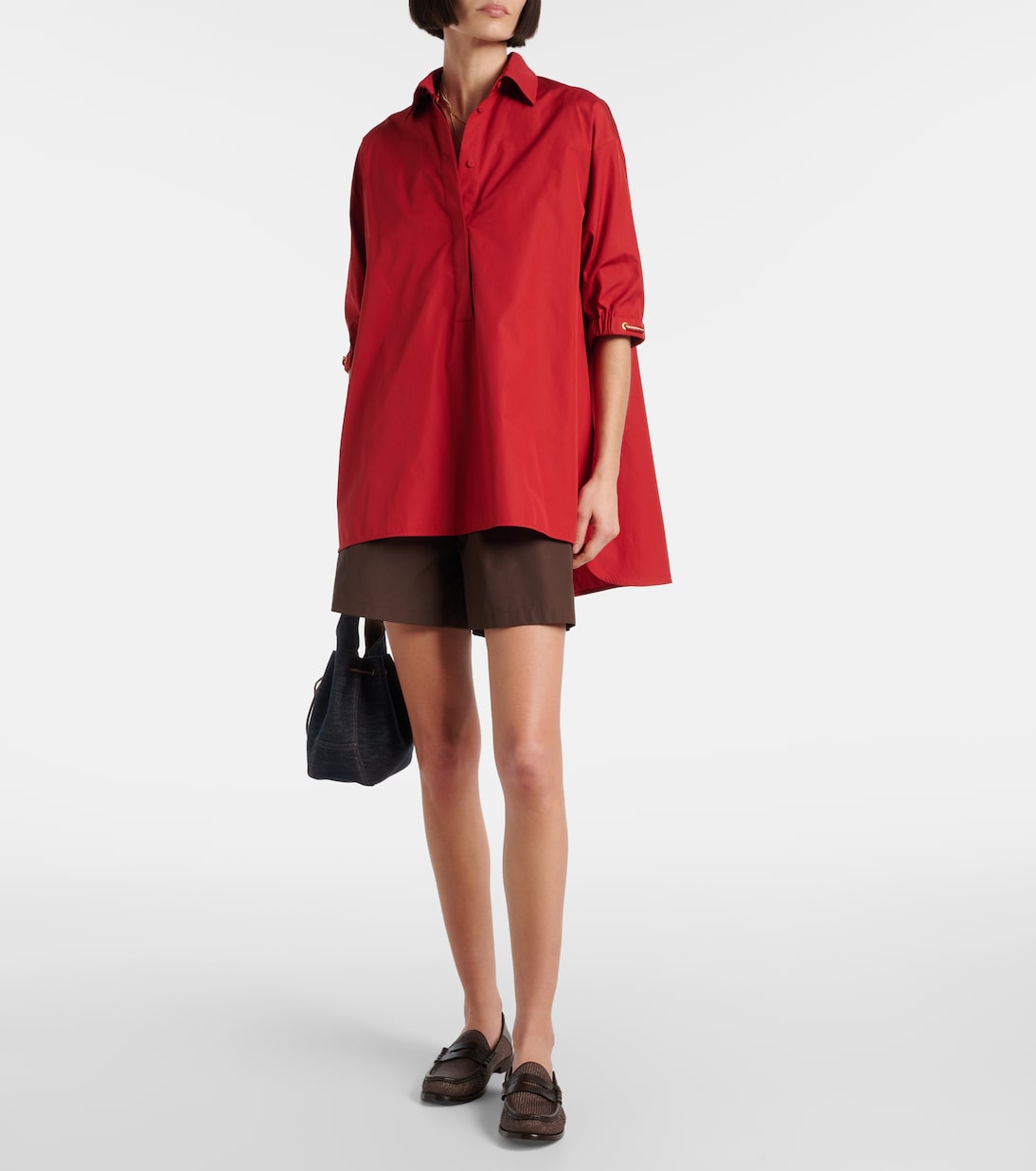 Camicia Teano in popeline di cotone | Max Mara