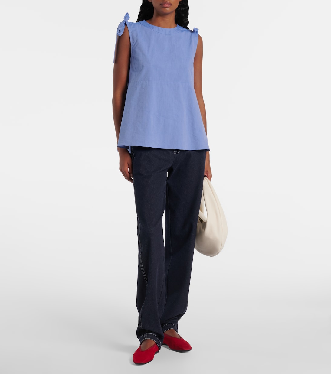 Top in canvas di cotone | 'S Max Mara