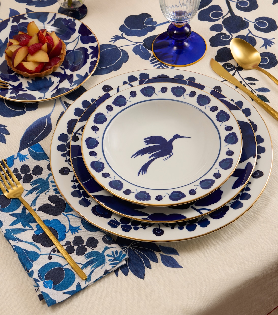 Wildbird charger plate | La DoubleJ