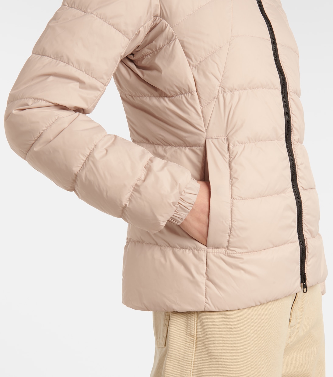 Black Label Abbott down jacket | Canada Goose