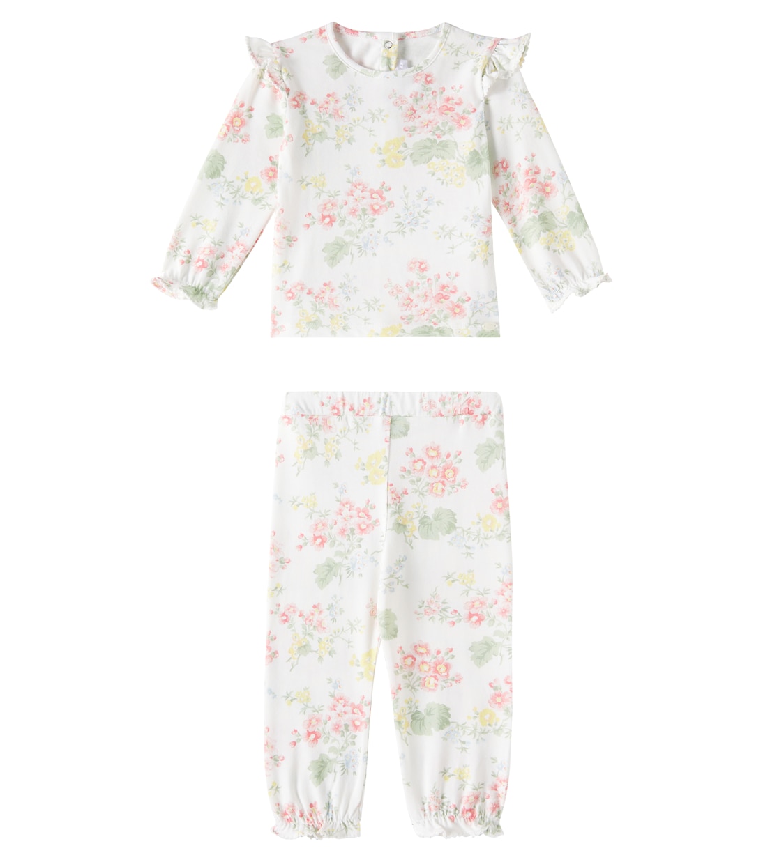 Bébé – Ensemble de pyjama en coton à fleurs | Tartine et Chocolat