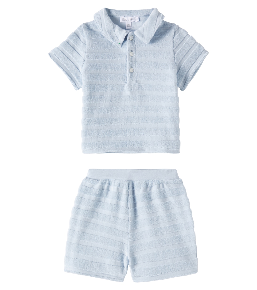 Bébé – Set polo et short en coton | Tartine et Chocolat