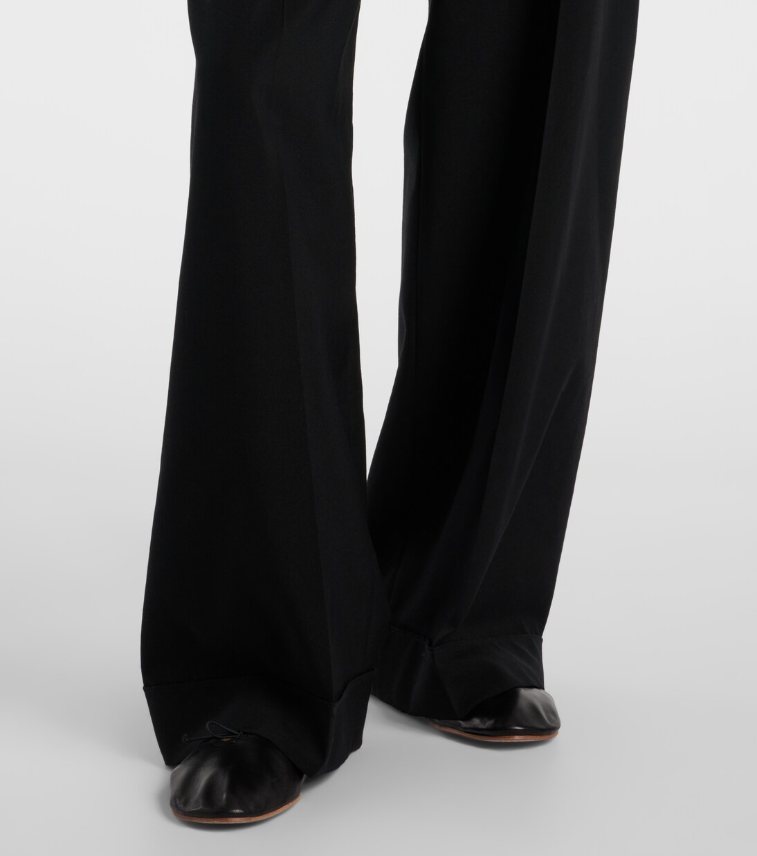 Yaji wool straight pants | The Row