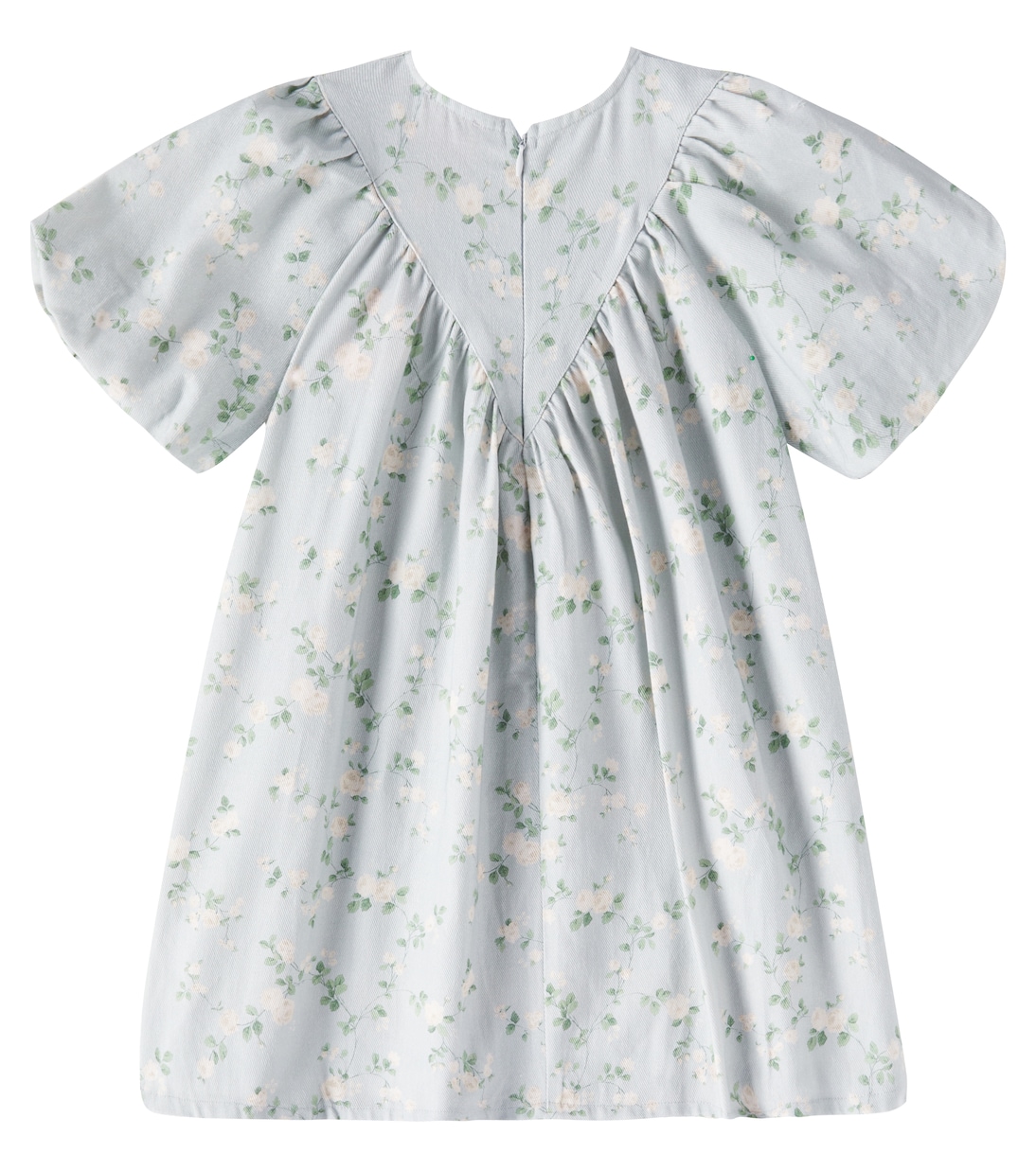 Bedrucktes Kleid aus Baumwoll-Chambray | Petite Amalie  