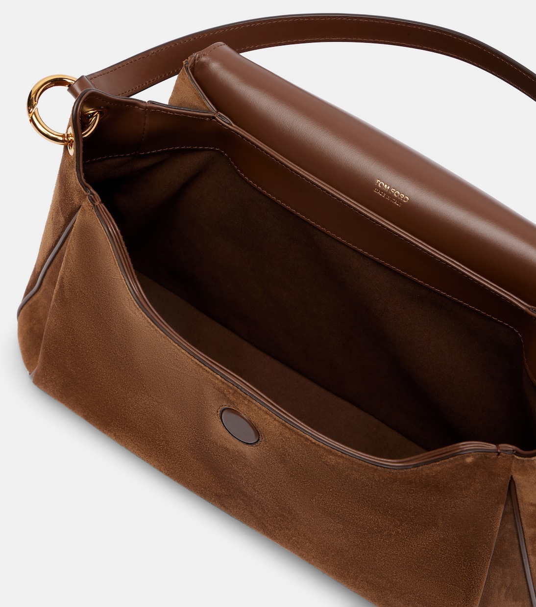 Schultertasche Tara Medium aus Veloursleder | Tom Ford
