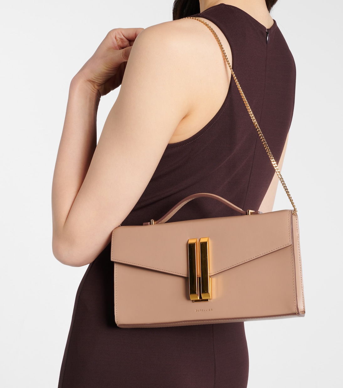 Vancouver leather clutch | DeMellier