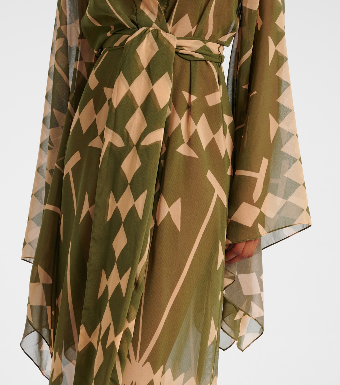 Cover-up aus Georgette | Johanna Ortiz