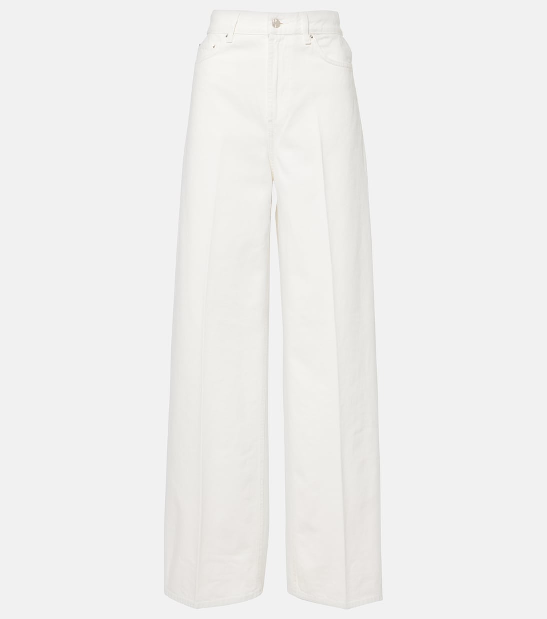 Jeans a gamba larga e vita alta | Toteme