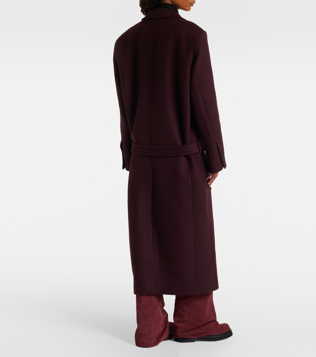 Cappotto in twill di misto lana | The Attico