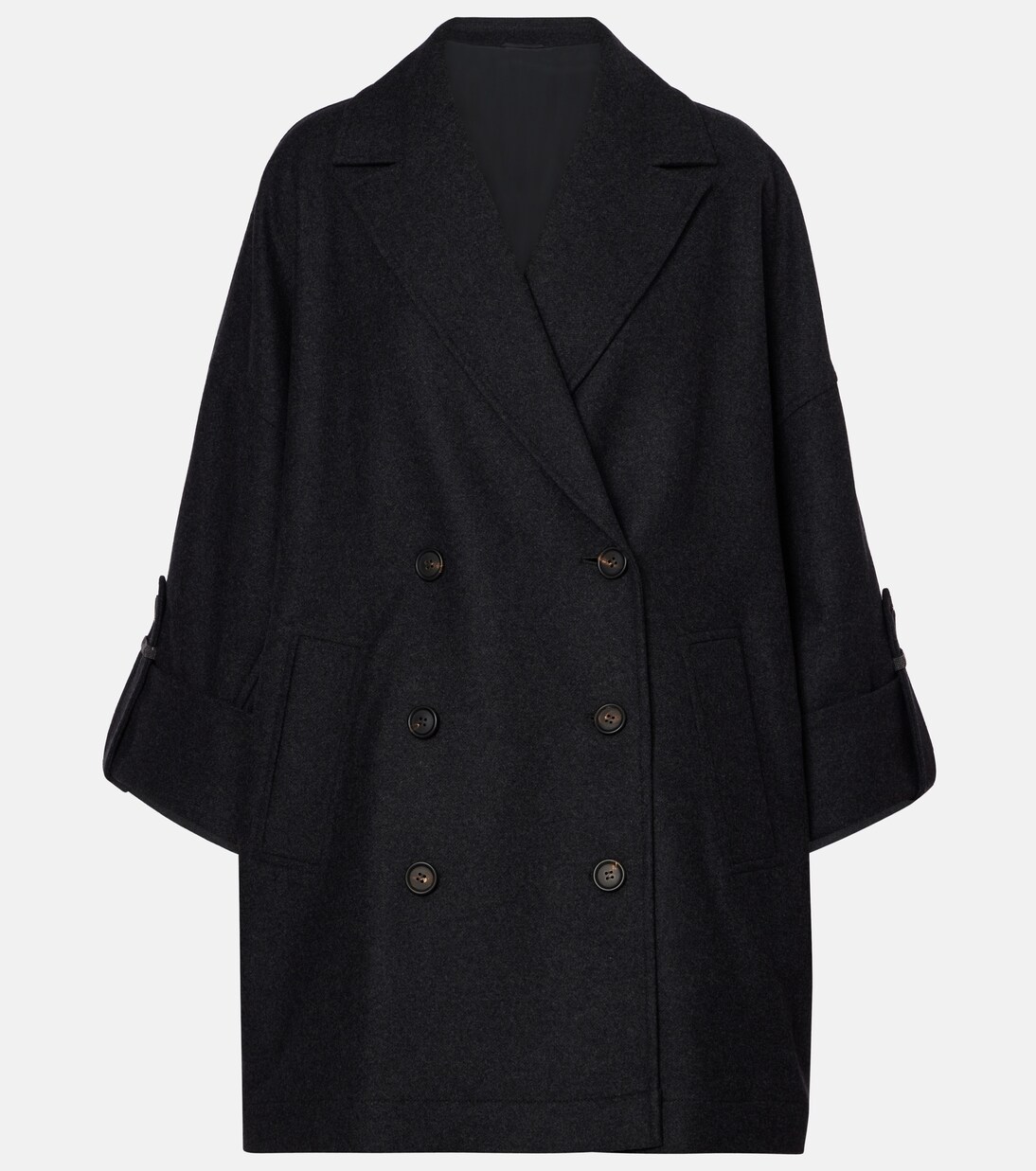 Oversized wool jacket | Brunello Cucinelli