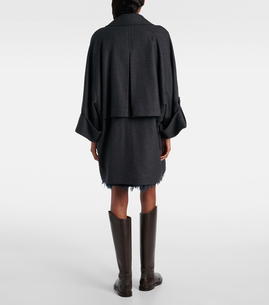 Oversized wool jacket | Brunello Cucinelli