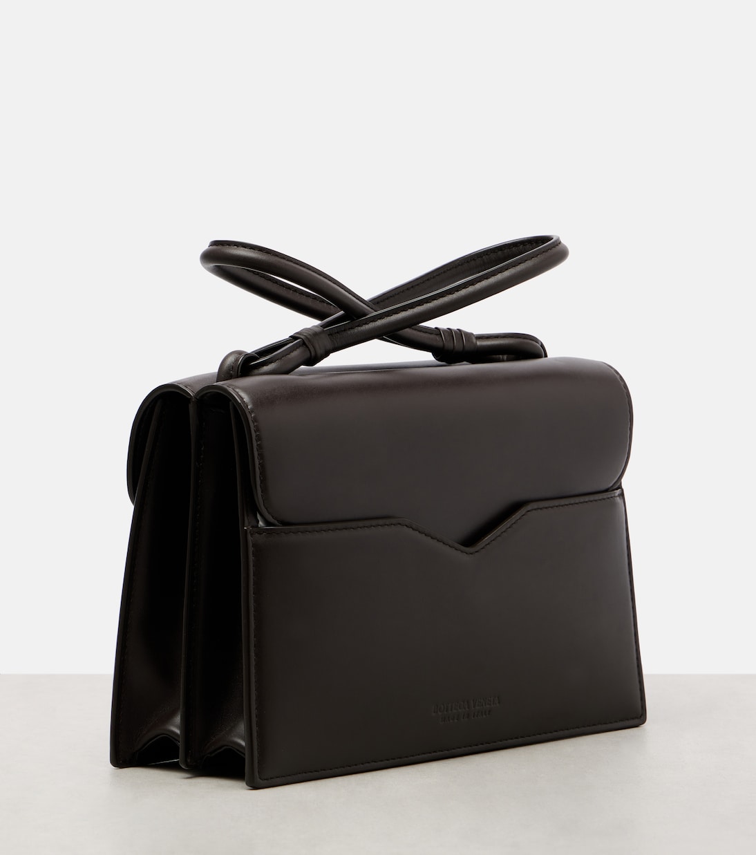 Borsa a tracolla Knot Lock Small in pelle | Bottega Veneta