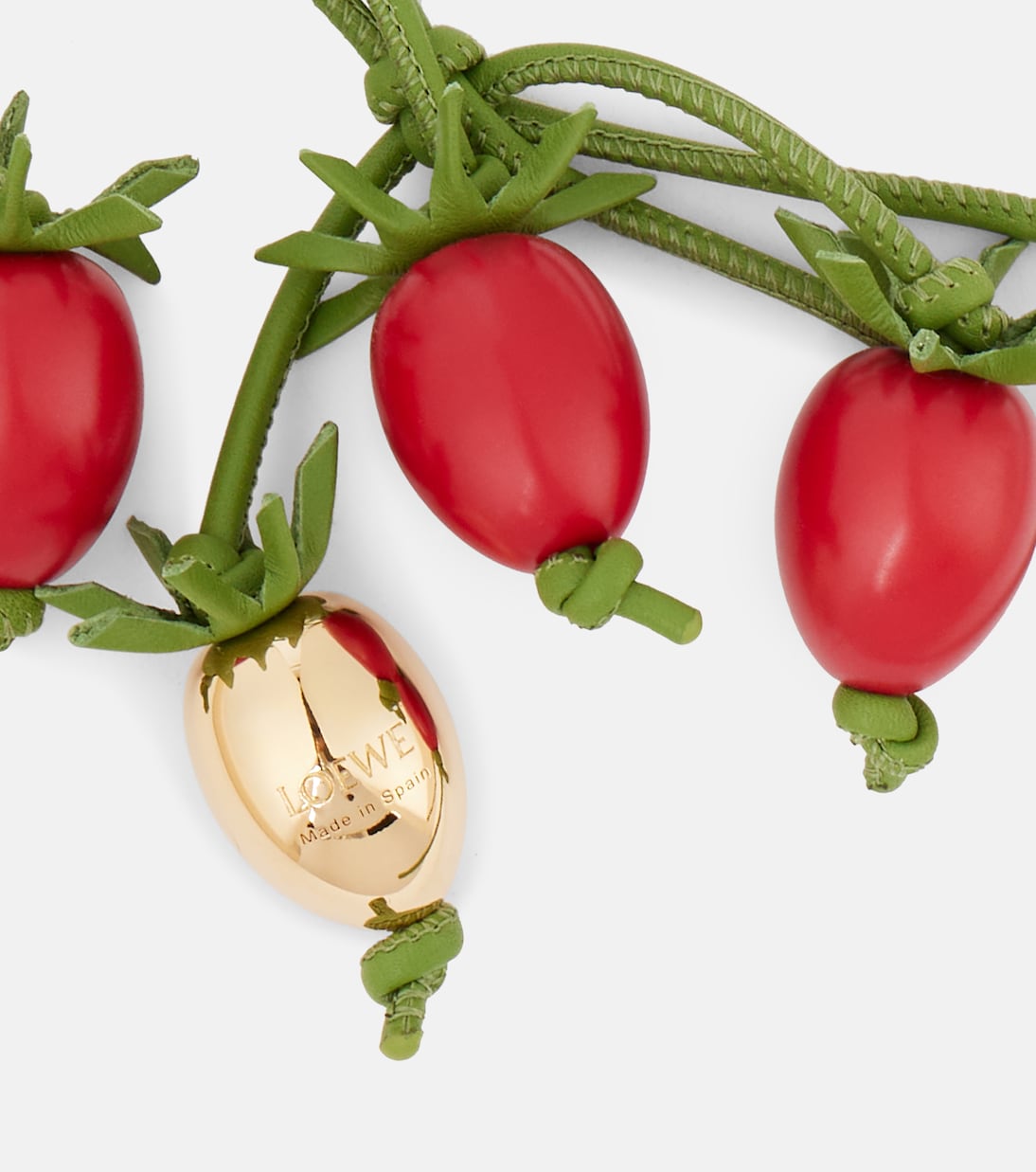 Paula's Ibiza Tomato Branch bag charm | Loewe