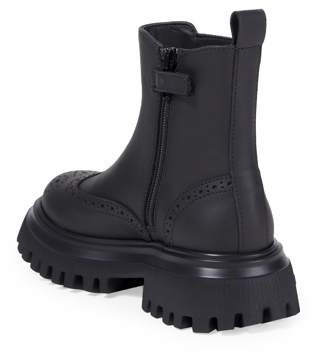 Leather ankle boots | Dolce&Gabbana Kids