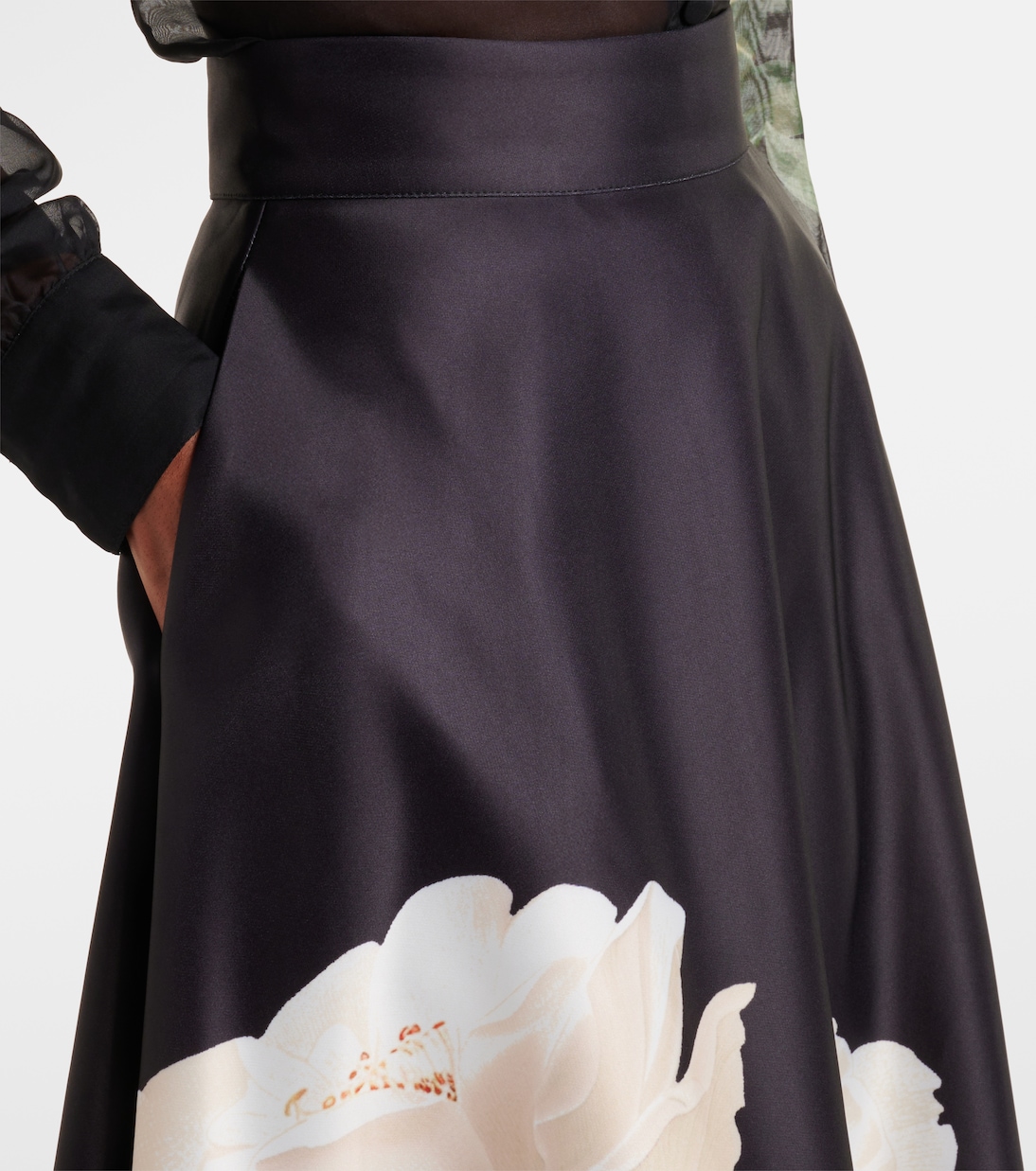 Falda larga Rosalyn floral | Leo Lin