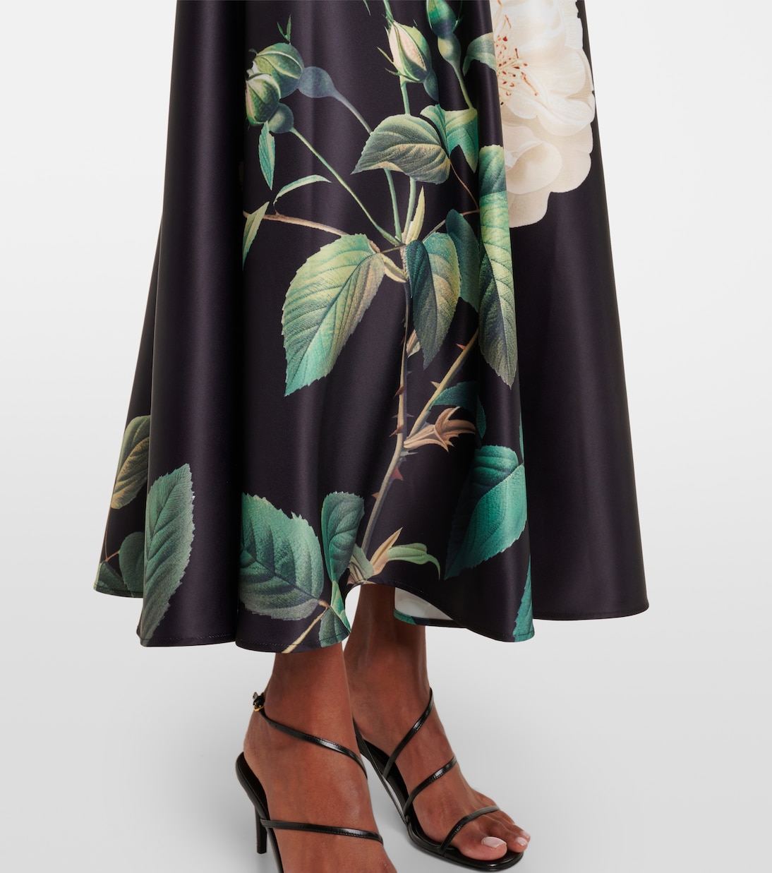 Falda larga Rosalyn floral | Leo Lin
