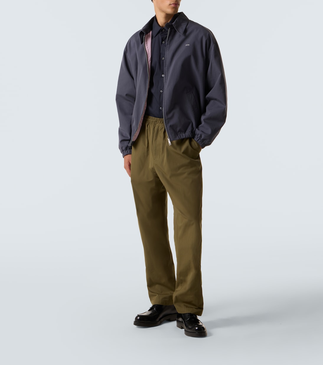 Camisa en mezcla de algodón | Prada