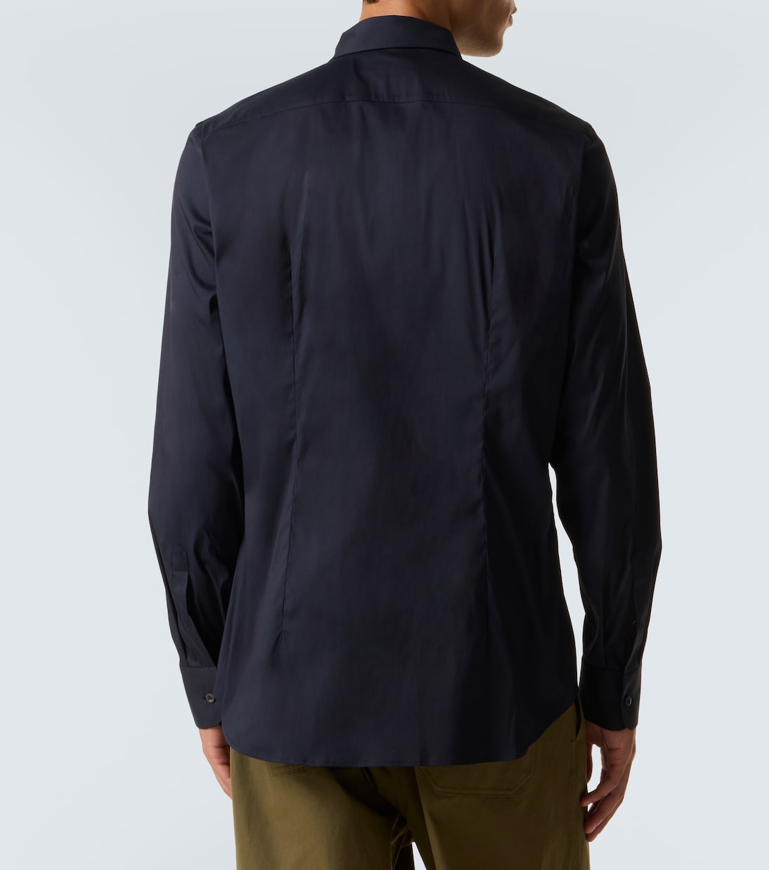 Camisa en mezcla de algodón | Prada