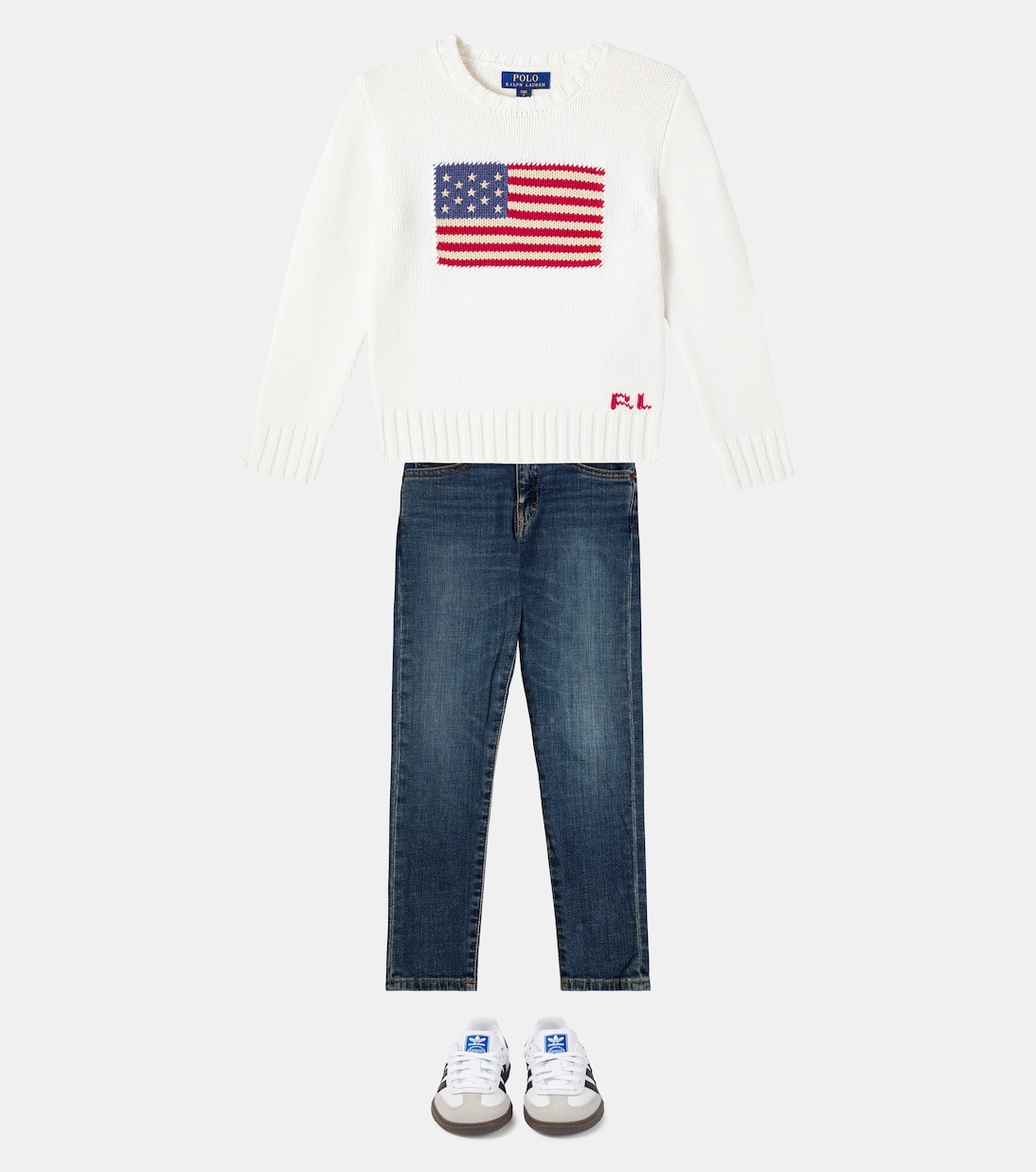 Jersey de algodón en intarsia | Polo Ralph Lauren Kids