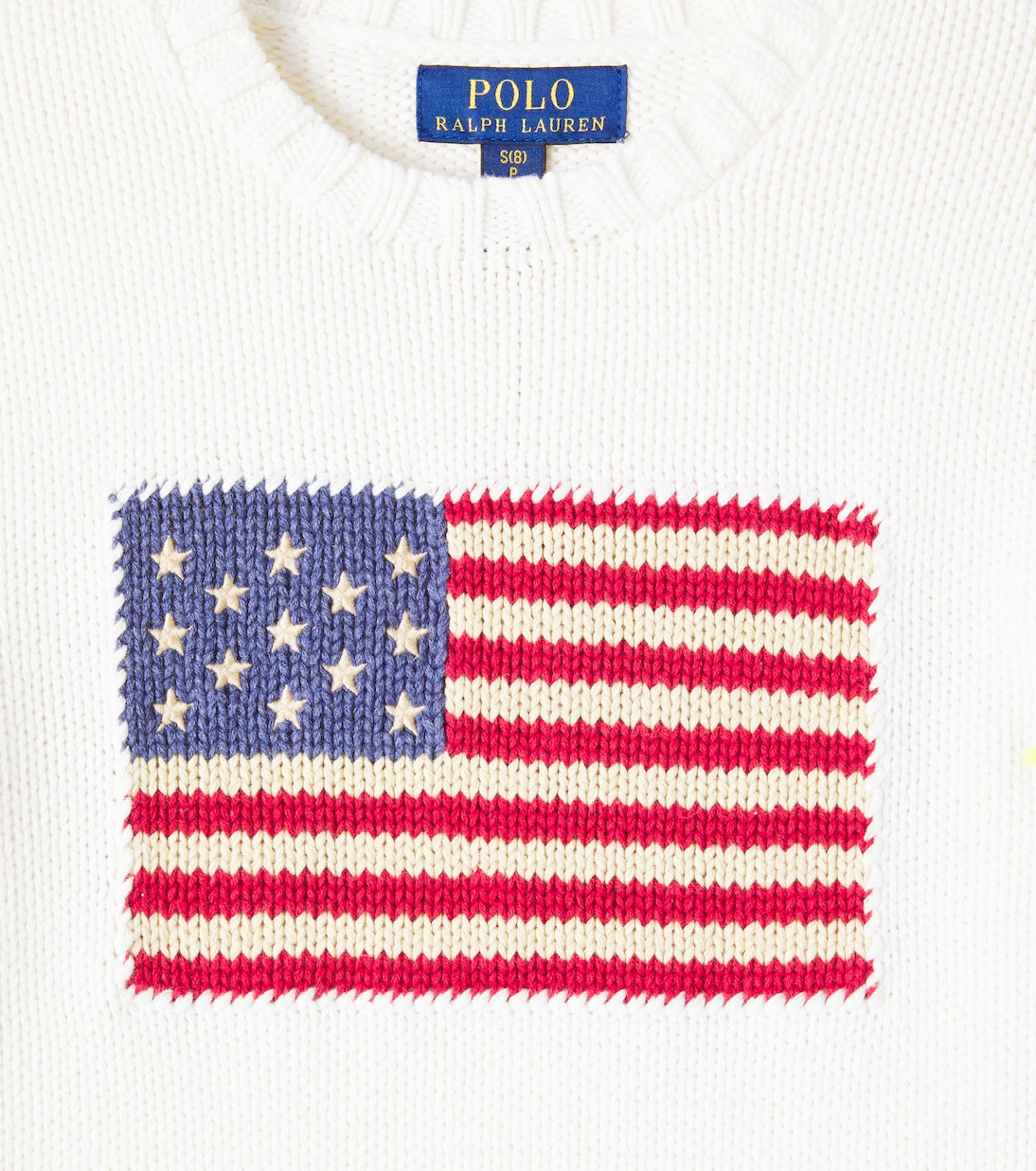 Pullover in cotone con intarsi | Polo Ralph Lauren Kids