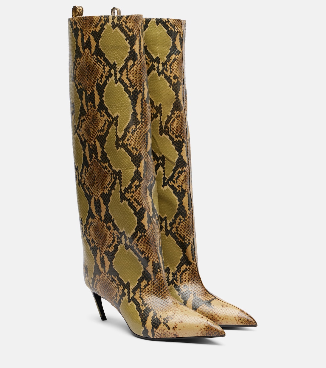 Lea 65 leather knee-high boots | The Attico