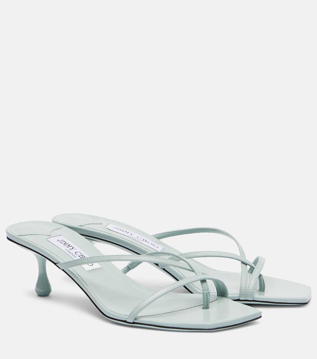 Etana 50 leather mules | Jimmy Choo