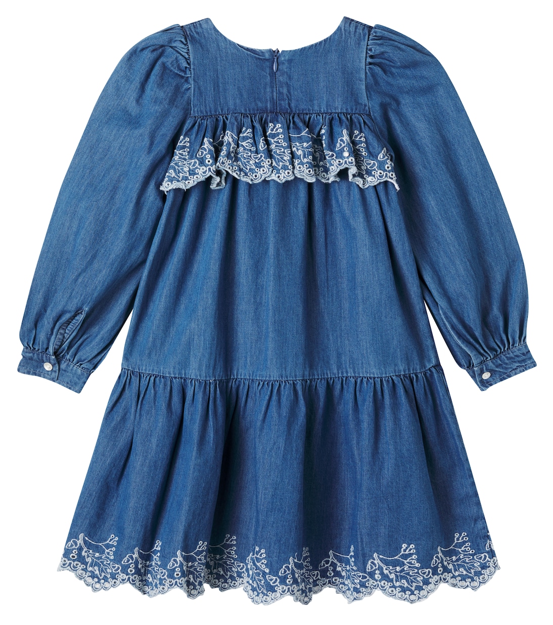 Robe Camitty brodée en coton | Molo