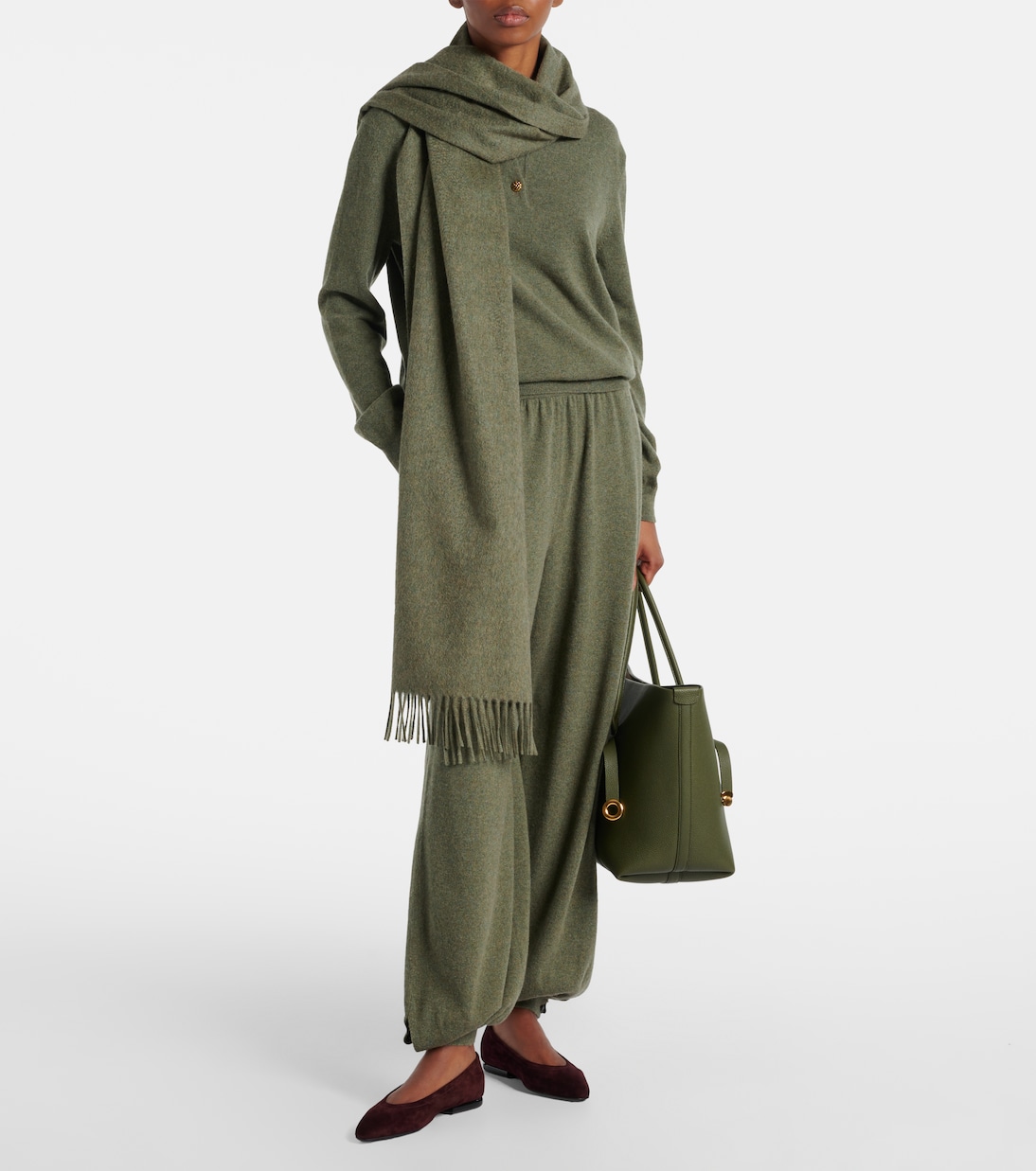 Grande Unita cashmere scarf | Loro Piana