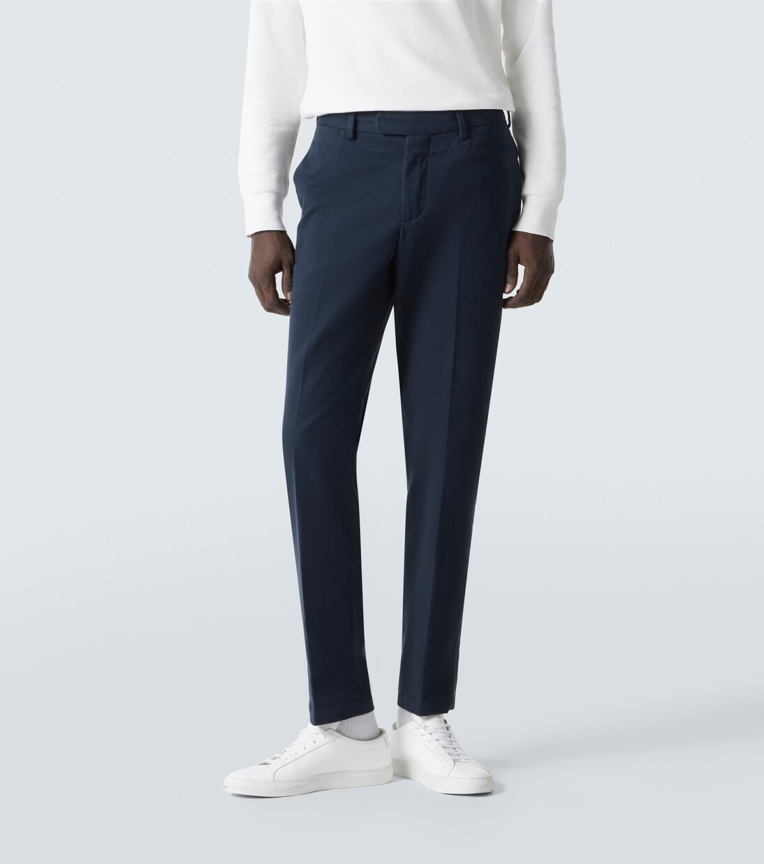 Pantaloni slim in twill di cotone | Thom Sweeney