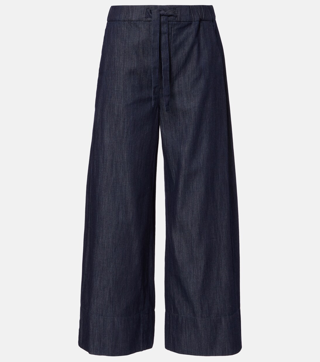 Pantaloni Jour in chambray di cotone a gamba larga | 'S Max Mara