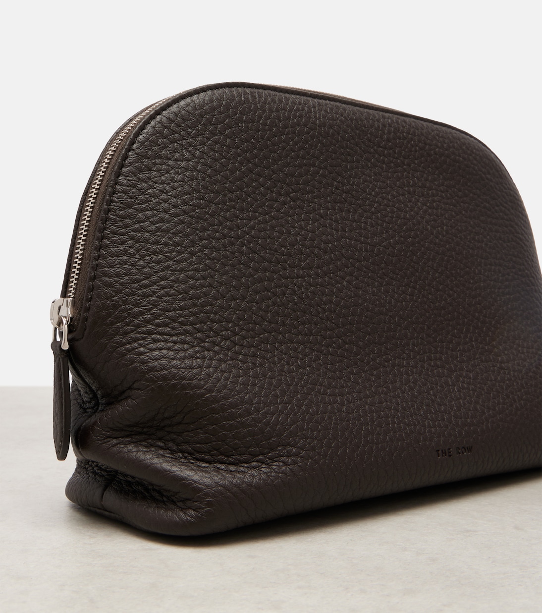 Agnes leather clutch | The Row