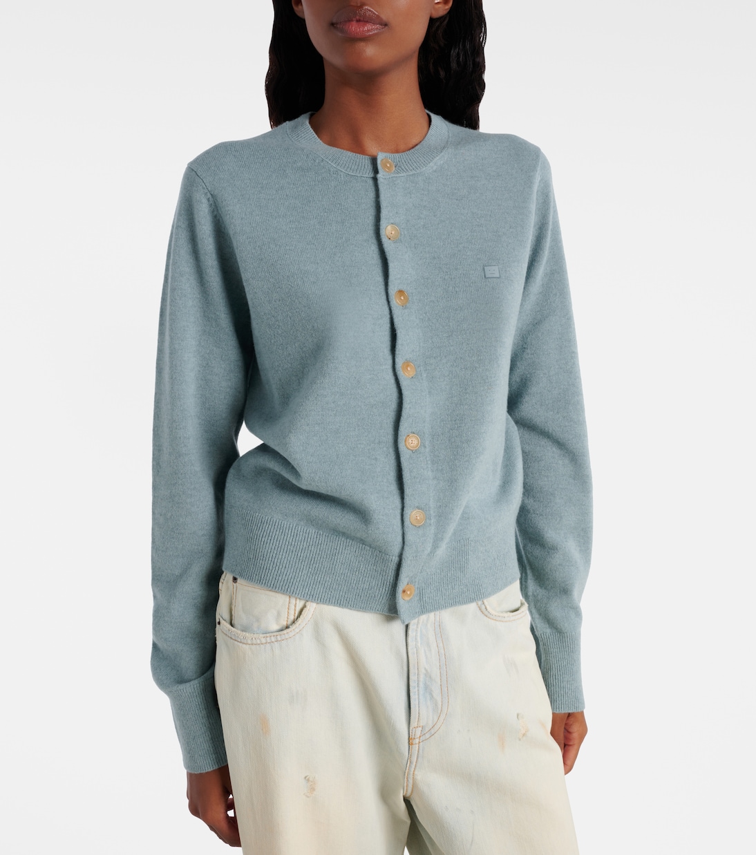 Kenny wool and yak cardigan | Acne Studios