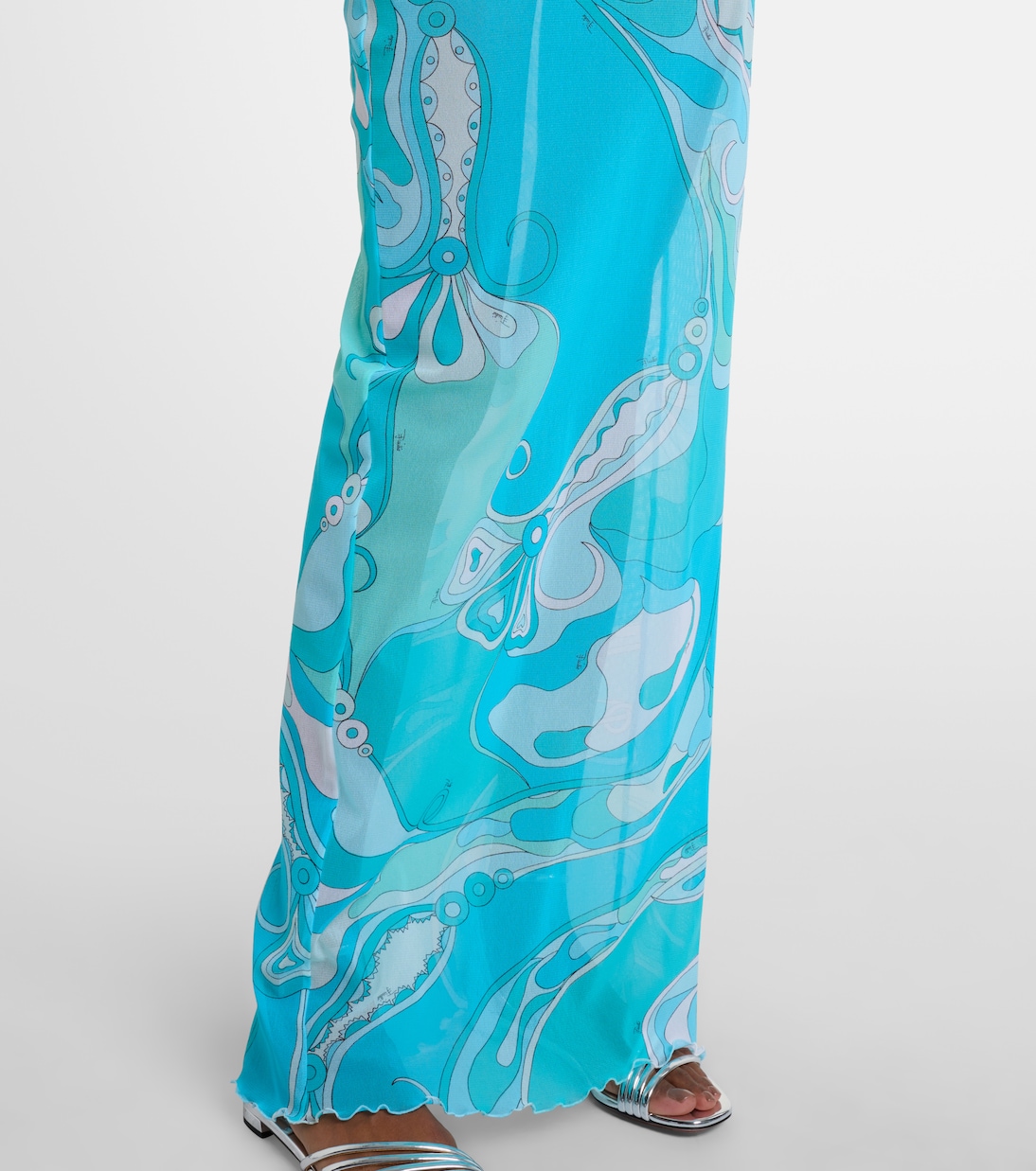 Abito lungo Orchidee  | Pucci